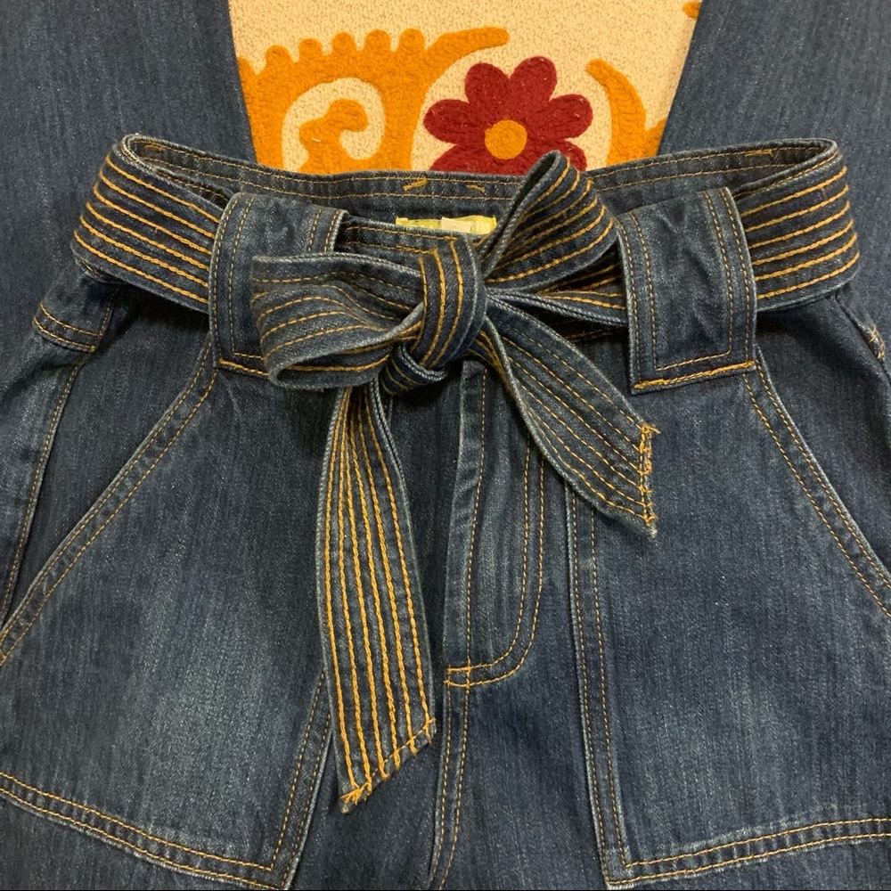 Gianni Bini Blue Jean High Rise Denim Flares